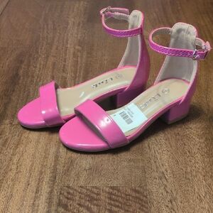 Pink Toddler Girl Heeled Sandals